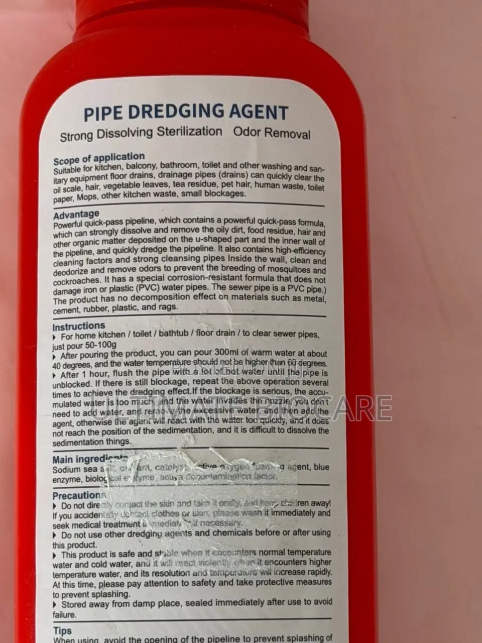 VILOSI® Pipe Dredging Agent (600g)