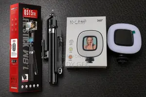 Q515 Tk Ai Tracking Gimbal Selfie Stick With 2led Mini Lights