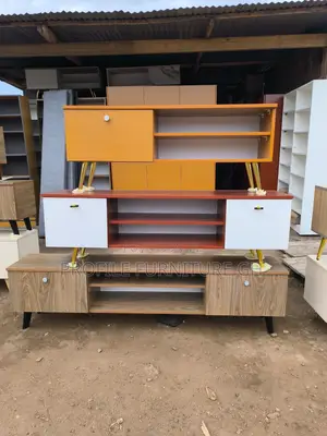 Elegant TV Stand for Massive TV Use// Laminated TV Stand