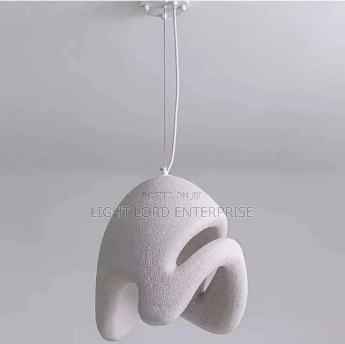 Cotton Sheil 400mm Pendant Light
