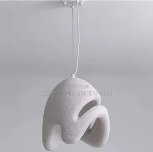 Cotton Sheil 400mm Pendant Light