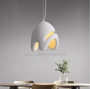 Cotton Sheil 400mm Pendant Light