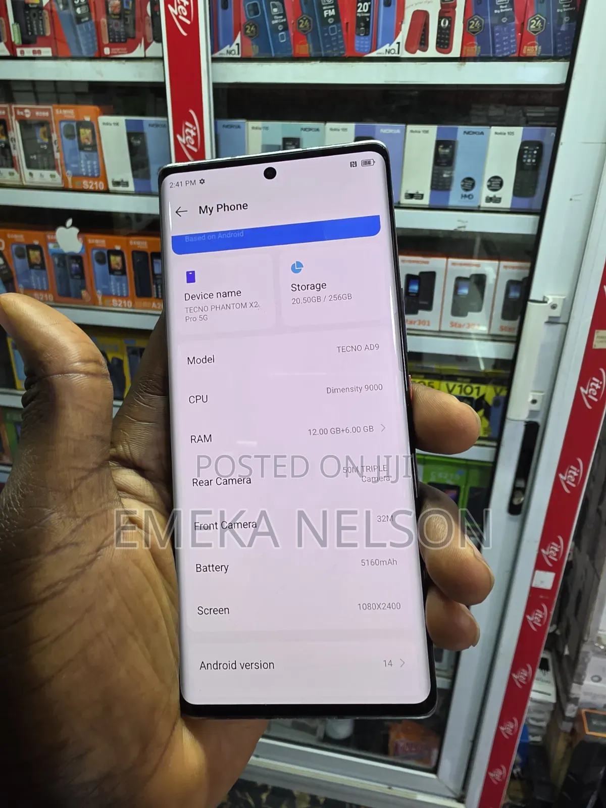 Tecno Phantom X2 Pro 5G 256 GB Black