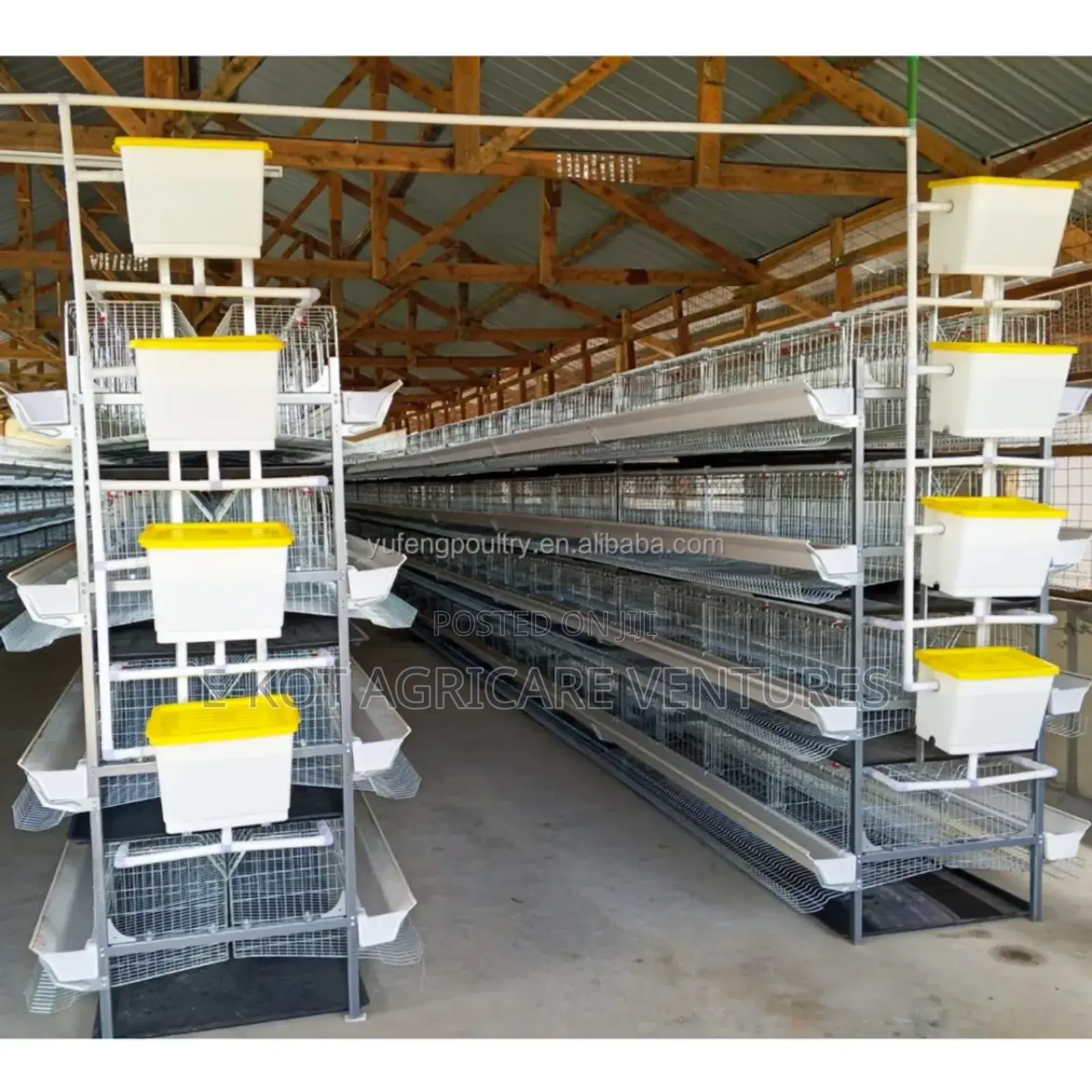 Chicken Cage H-Type 4-Tier