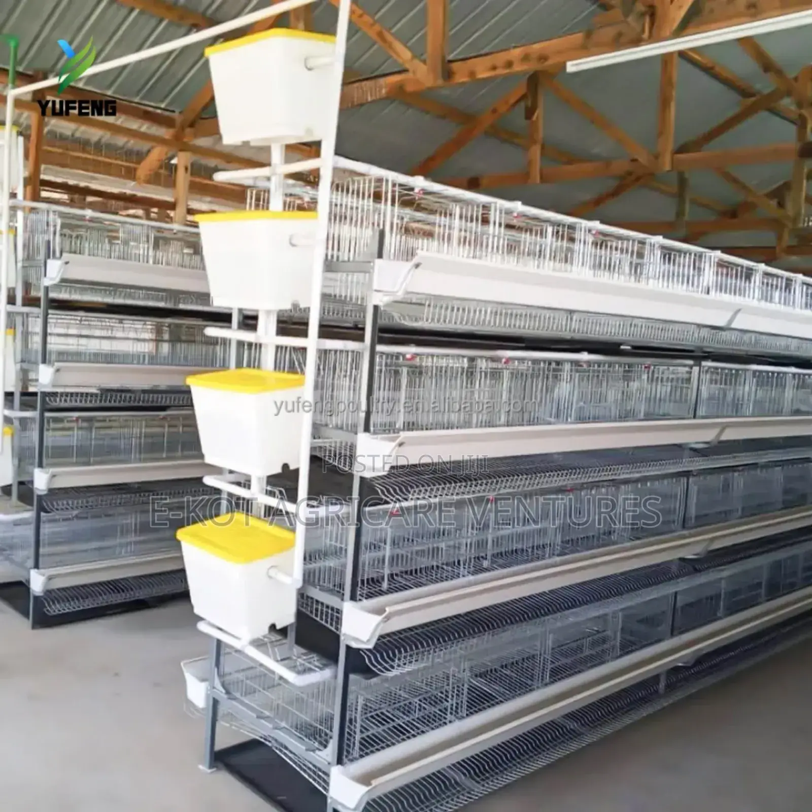 Chicken Cage H-Type 4-Tier