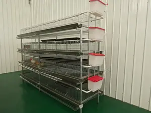 Chicken Cage H-Type 4-Tier