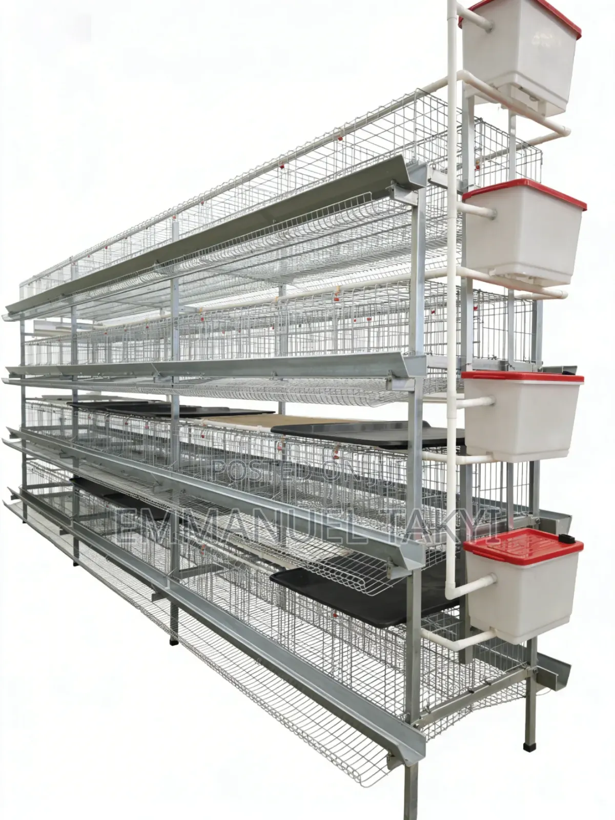 Chicken Cage H-Type 4-Tier