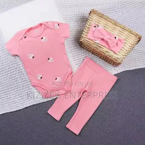3 Pieces Bodysuit Set
