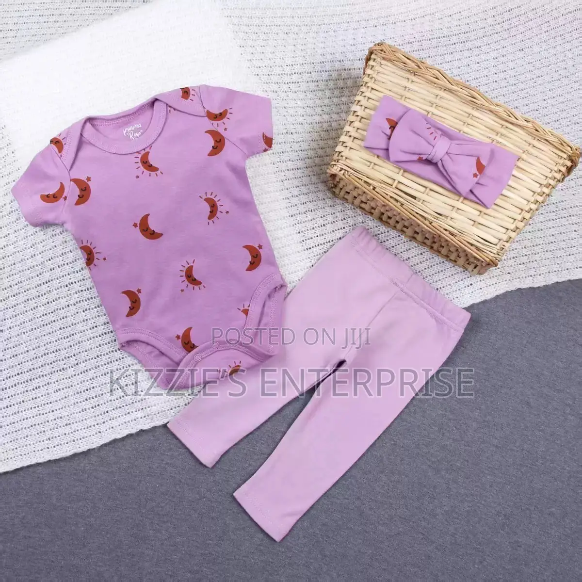 3 Pieces Bodysuit Set