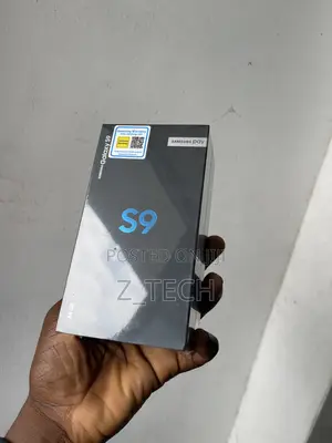New Samsung Galaxy S9 64 GB Black