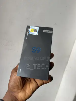 New Samsung Galaxy S9 64 GB Black