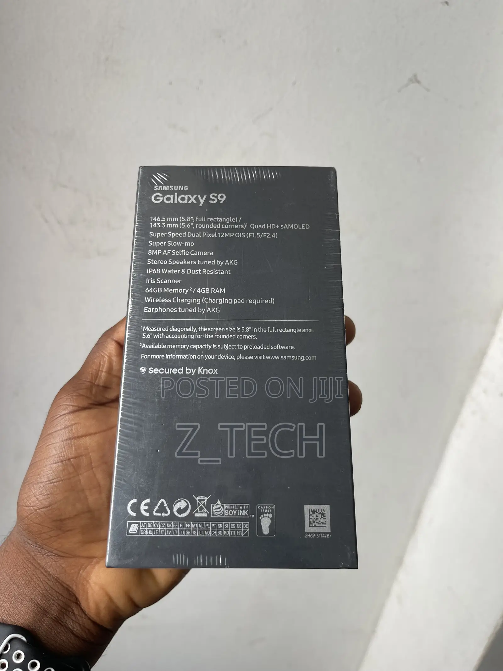 New Samsung Galaxy S9 64 GB Black