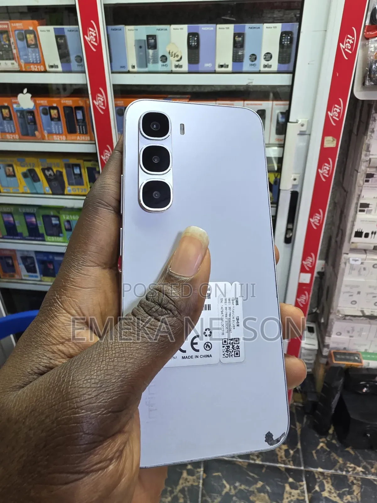 Infinix Hot 60 Pro 128 GB Graphite