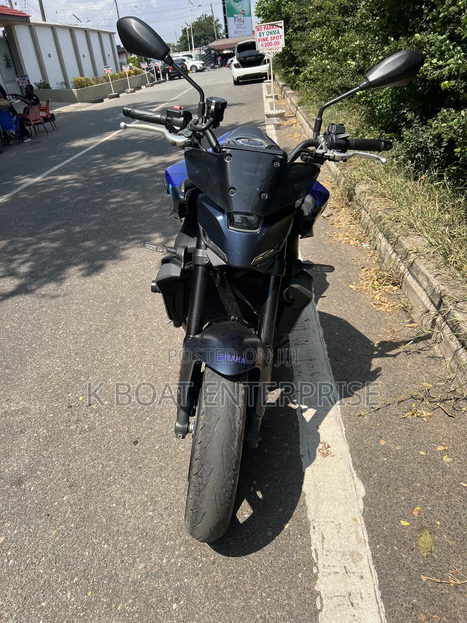 Yamaha MT-07 2025 Blue
