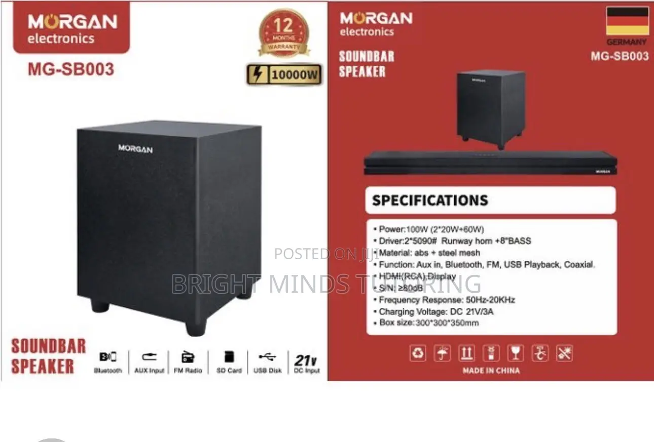 Sound Bar and Base