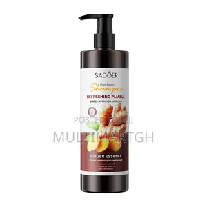 Sadoer Ginger Shampoo and Conditioner With Hair Growth Serum