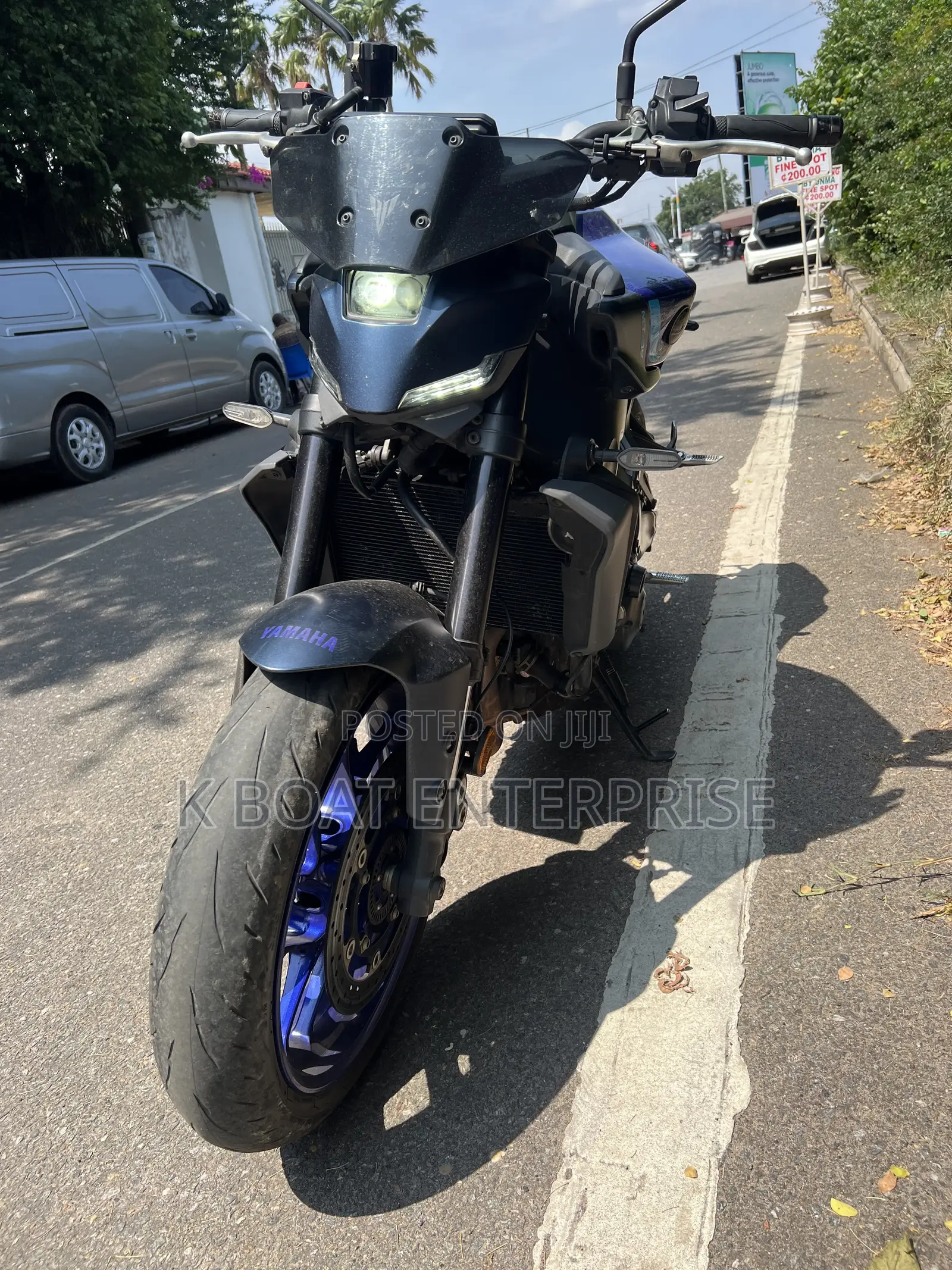 Yamaha MT-07 2025 Blue