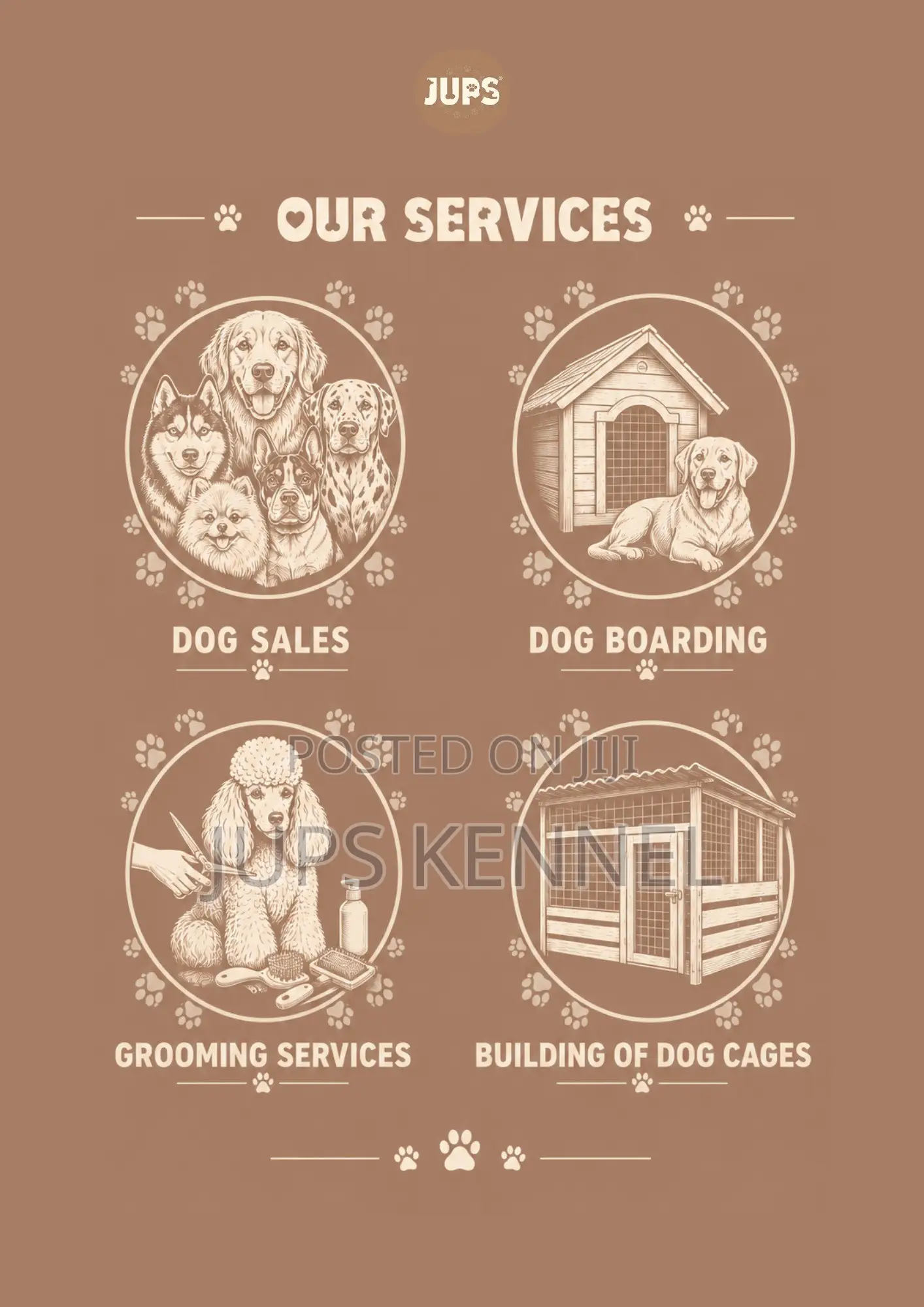 Dog Sale,Cages,Boarding,Grioming Services