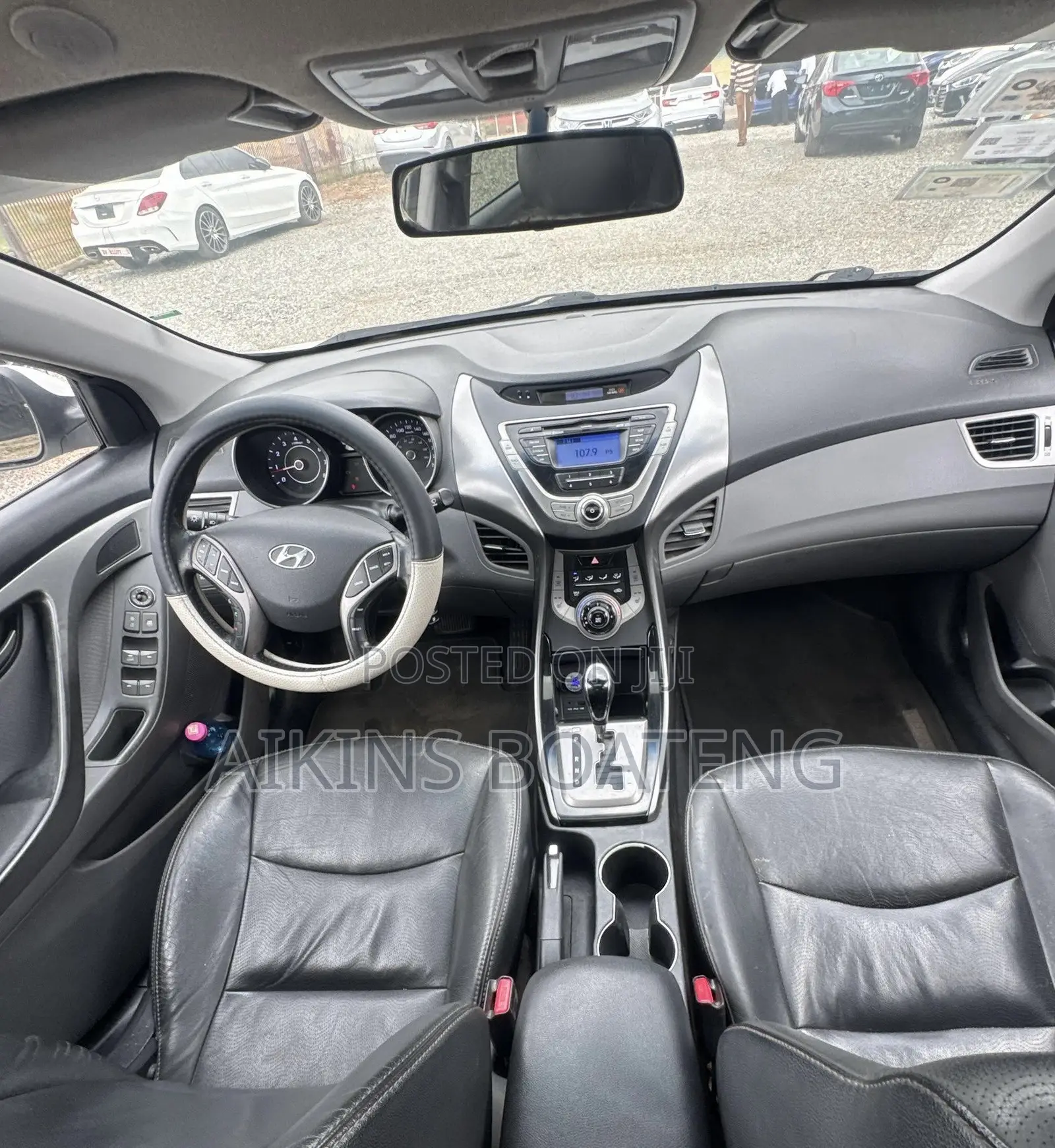 Hyundai Elantra 2013 White