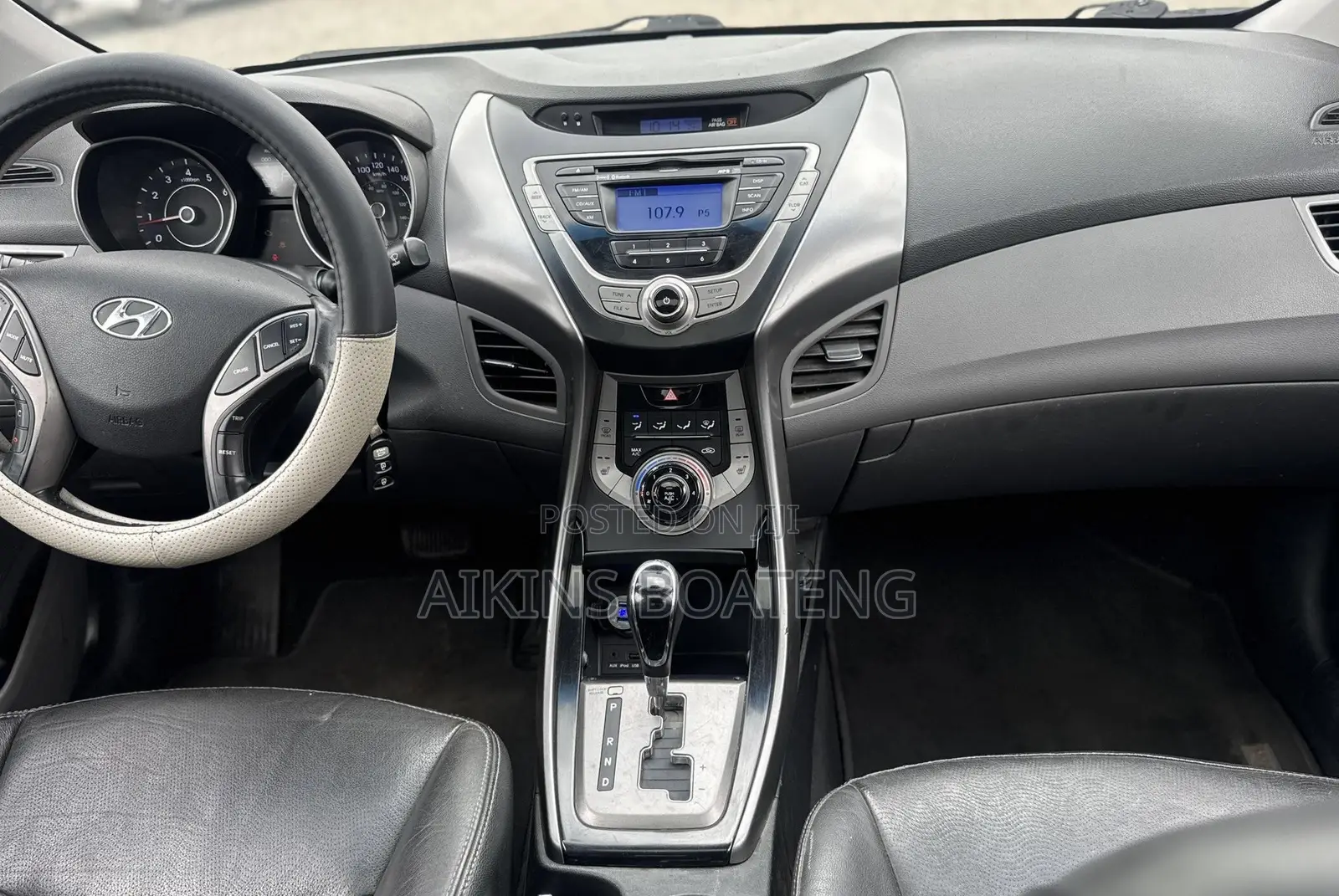 Hyundai Elantra 2013 White