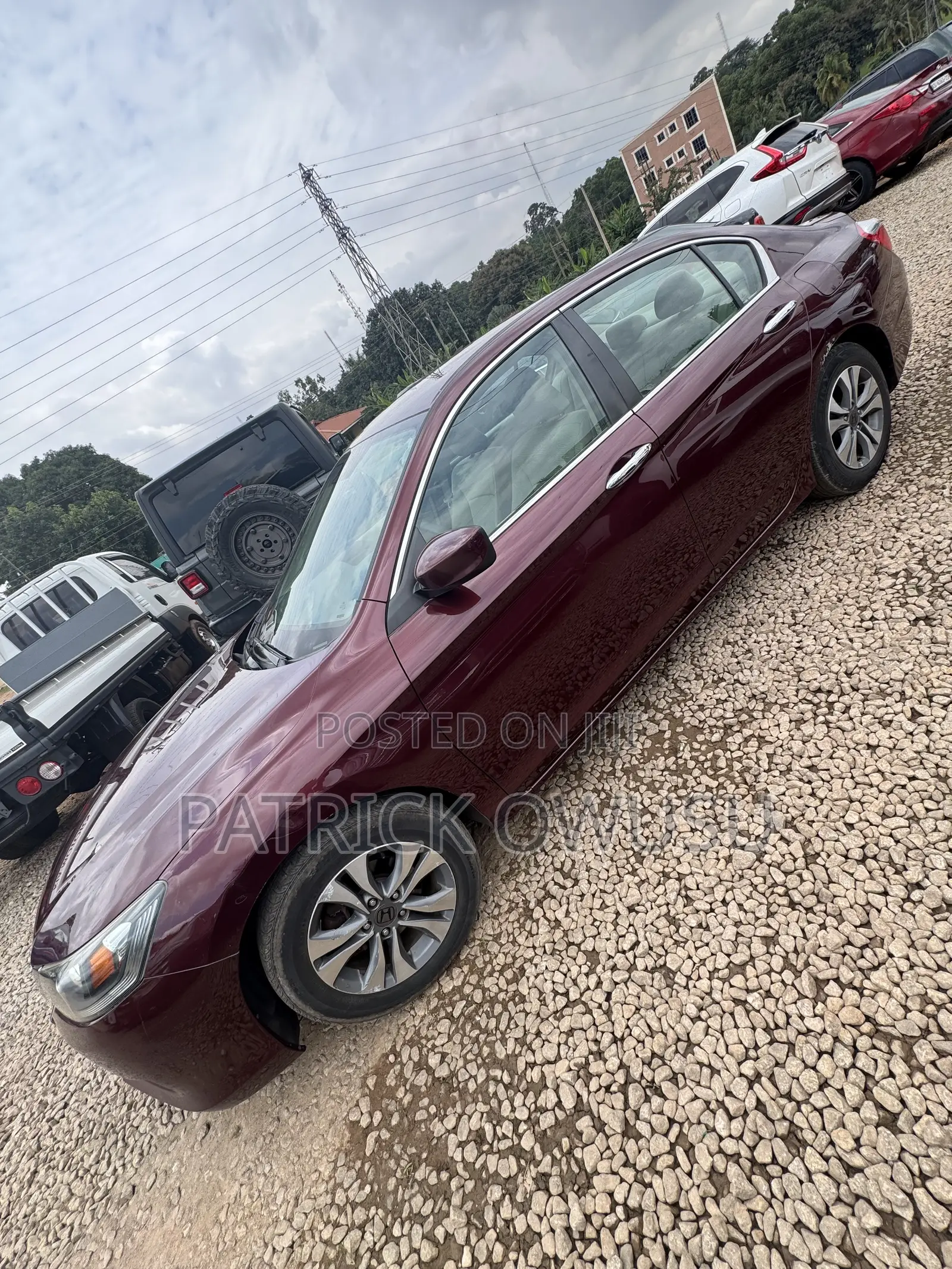Honda Accord 2015 Burgundy