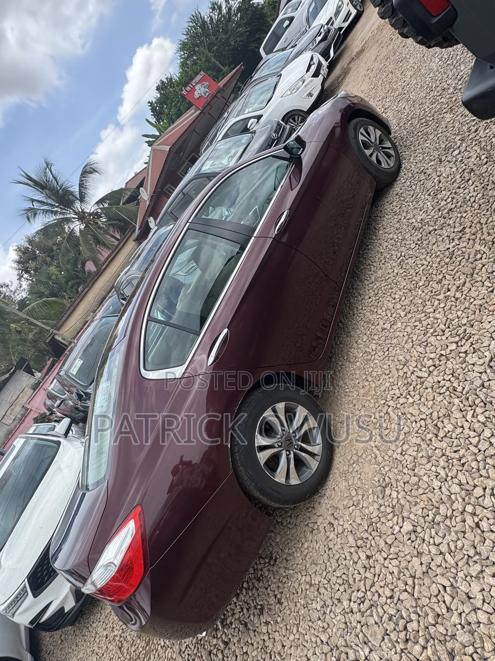 Honda Accord 2015 Burgundy