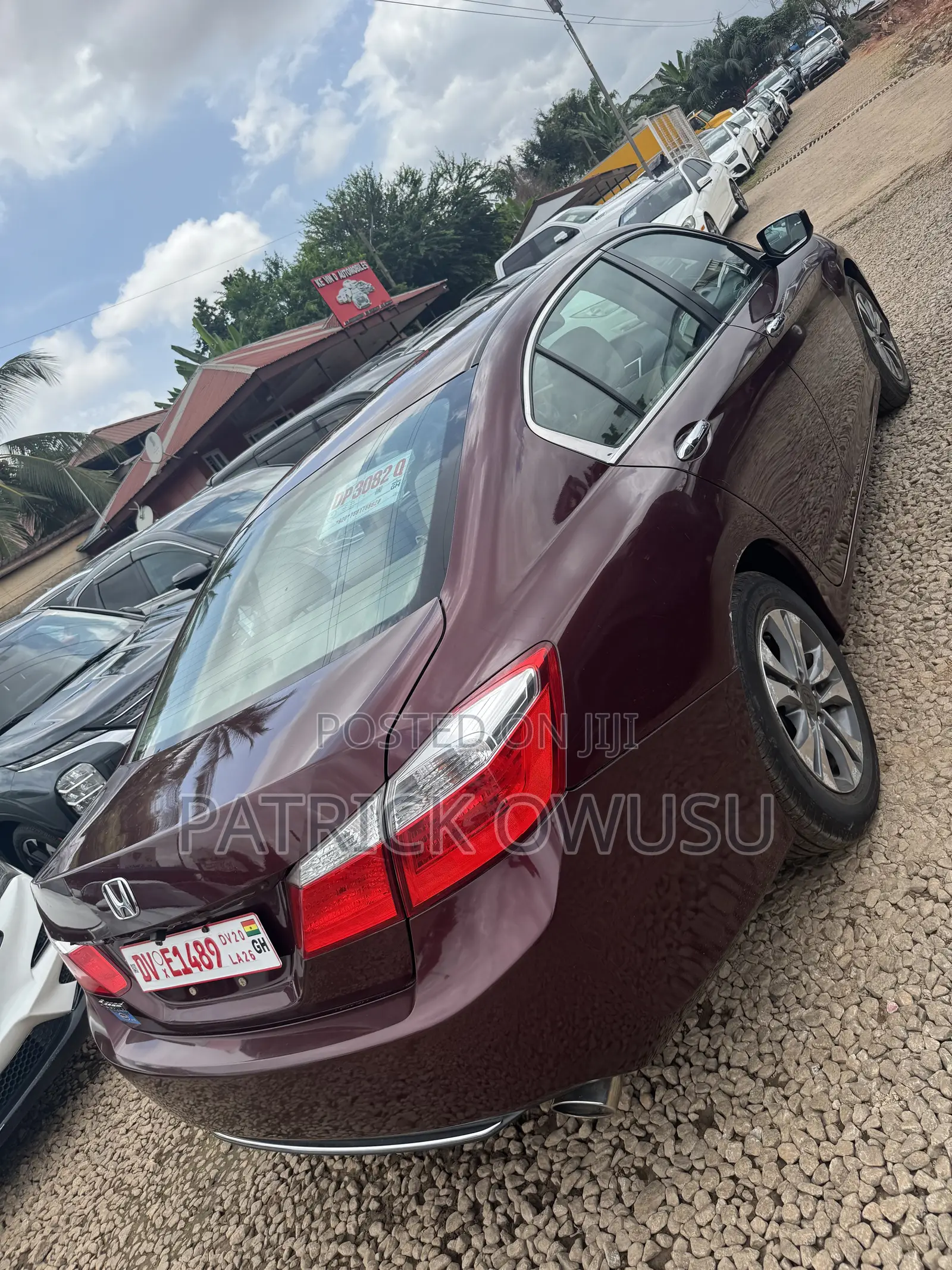 Honda Accord 2015 Burgundy