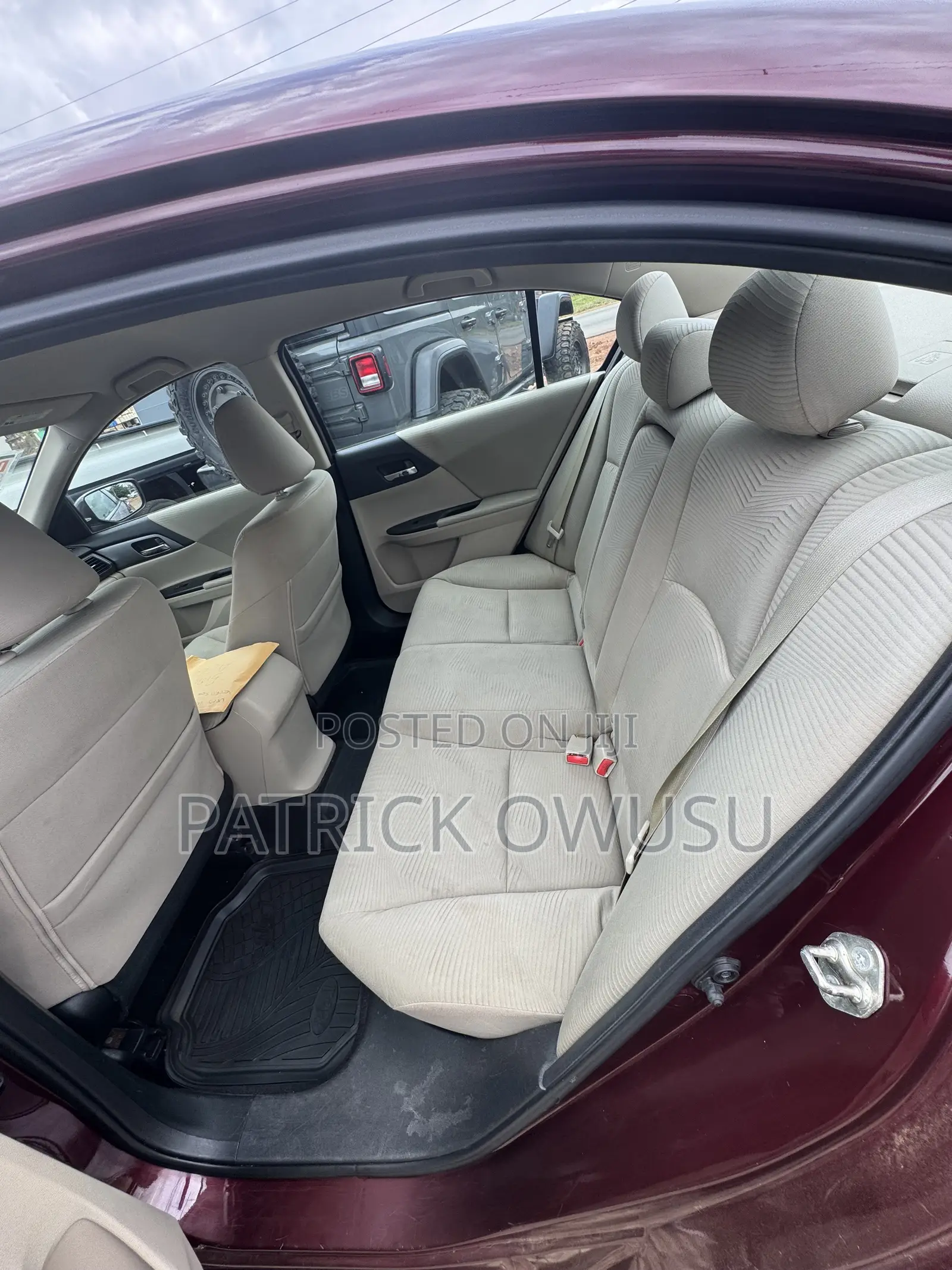 Honda Accord 2015 Burgundy