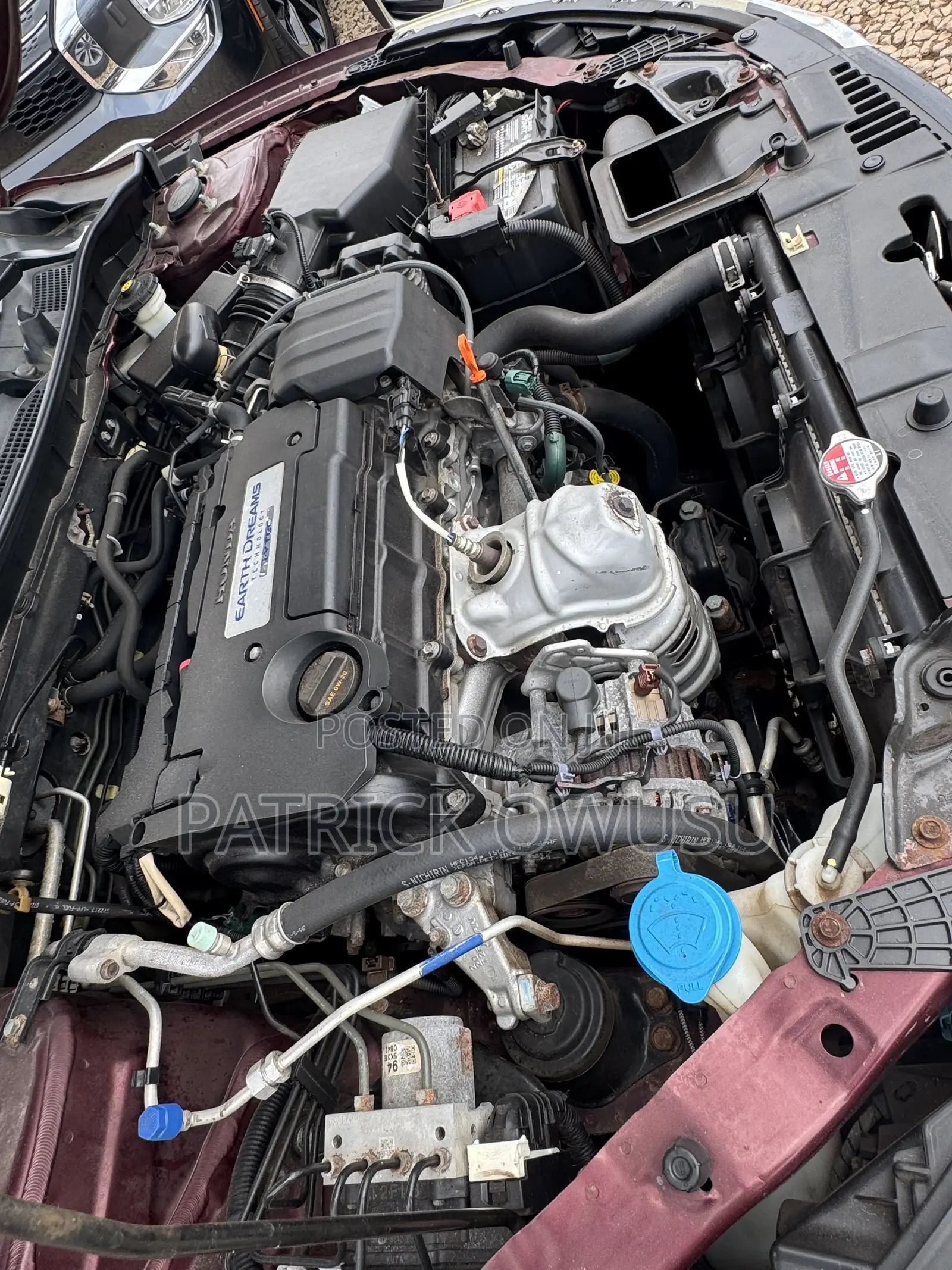 Honda Accord 2015 Burgundy