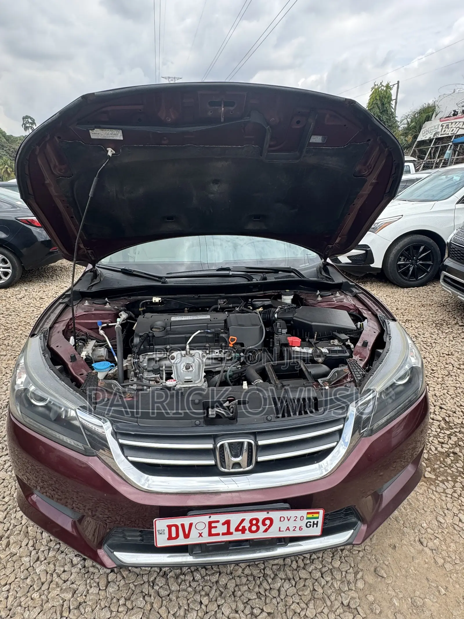 Honda Accord 2015 Burgundy