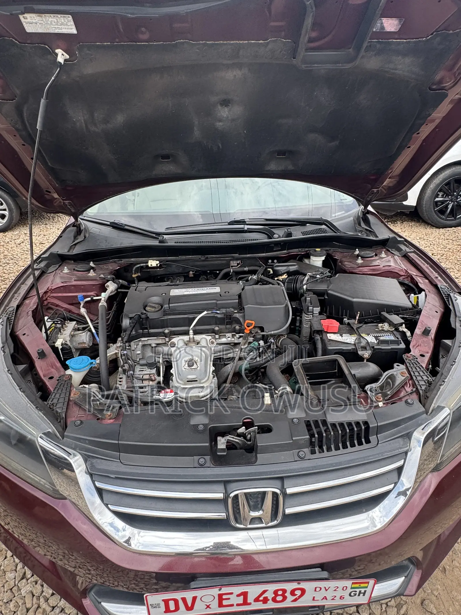 Honda Accord 2015 Burgundy