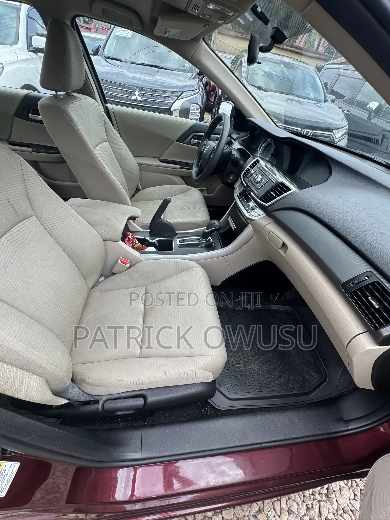 Honda Accord 2015 Burgundy