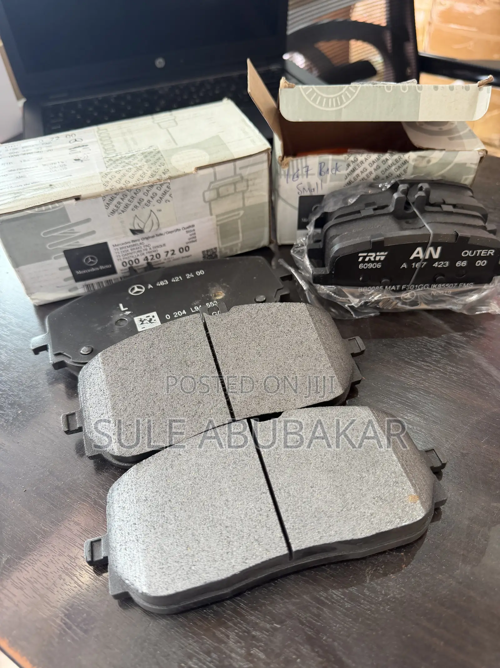 Front and Back Brake Pads