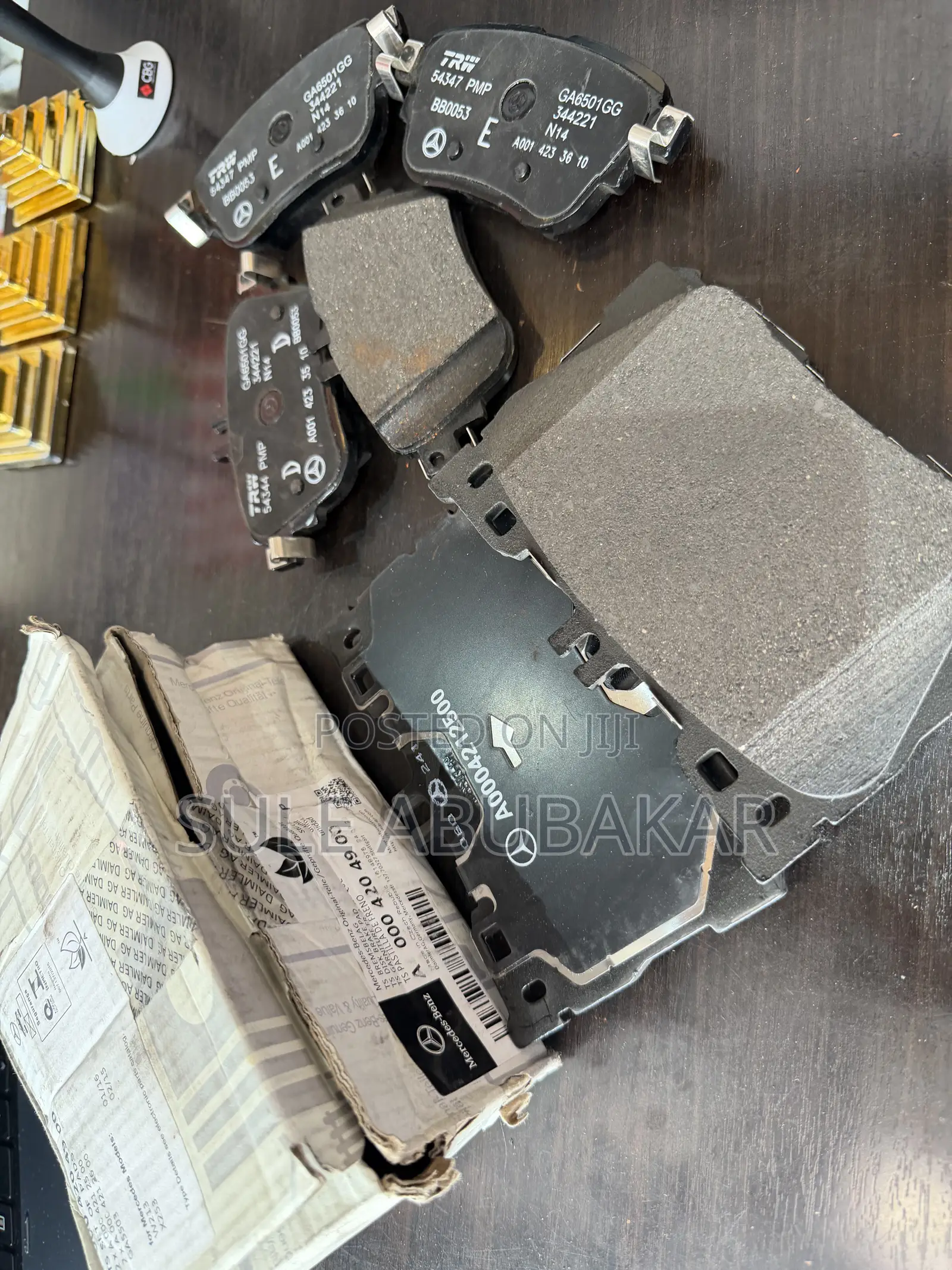 Front and Back Brakes Pads
