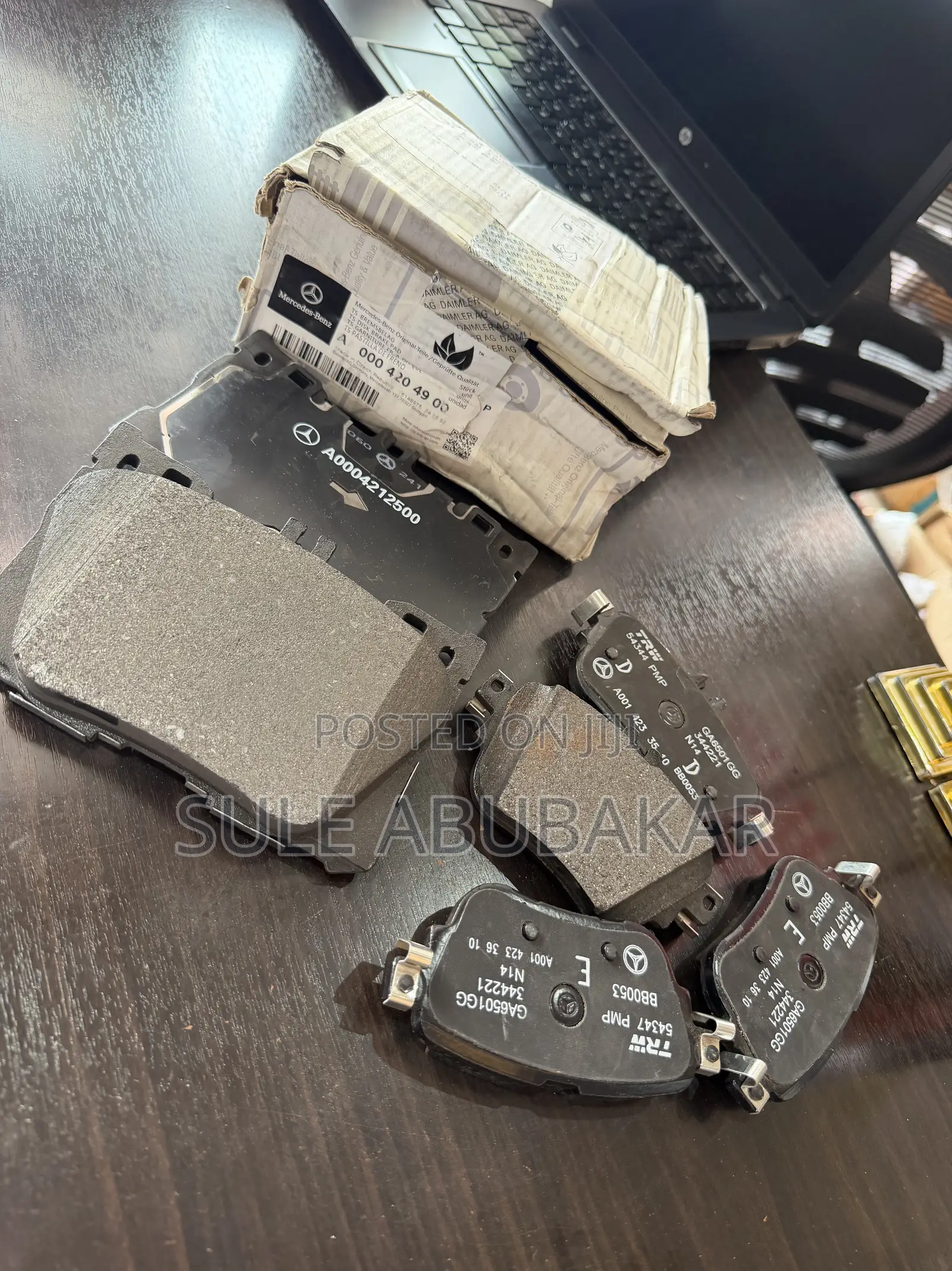 Front and Back Brakes Pads