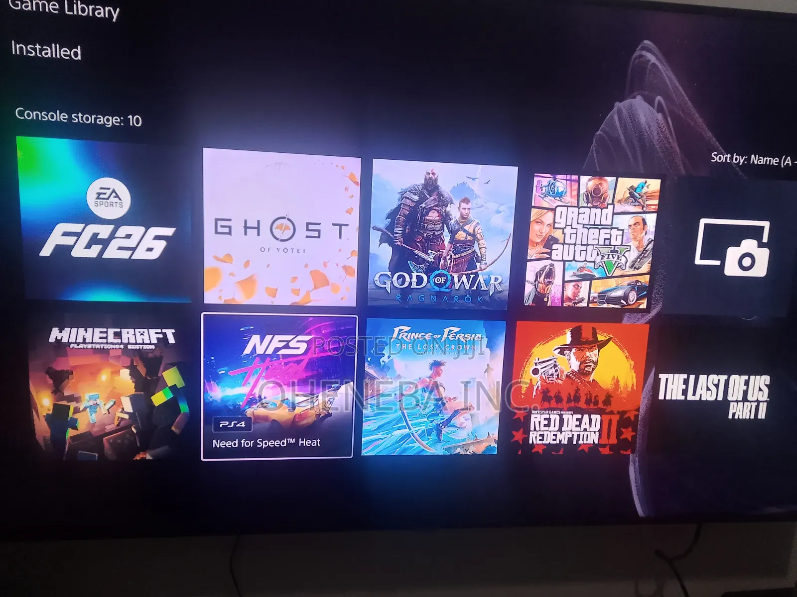 Brand New PS5 With Games Installed