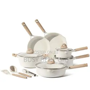 Carote 13-Piece Ceramic Nonstick Cookware Set for All Stoves
