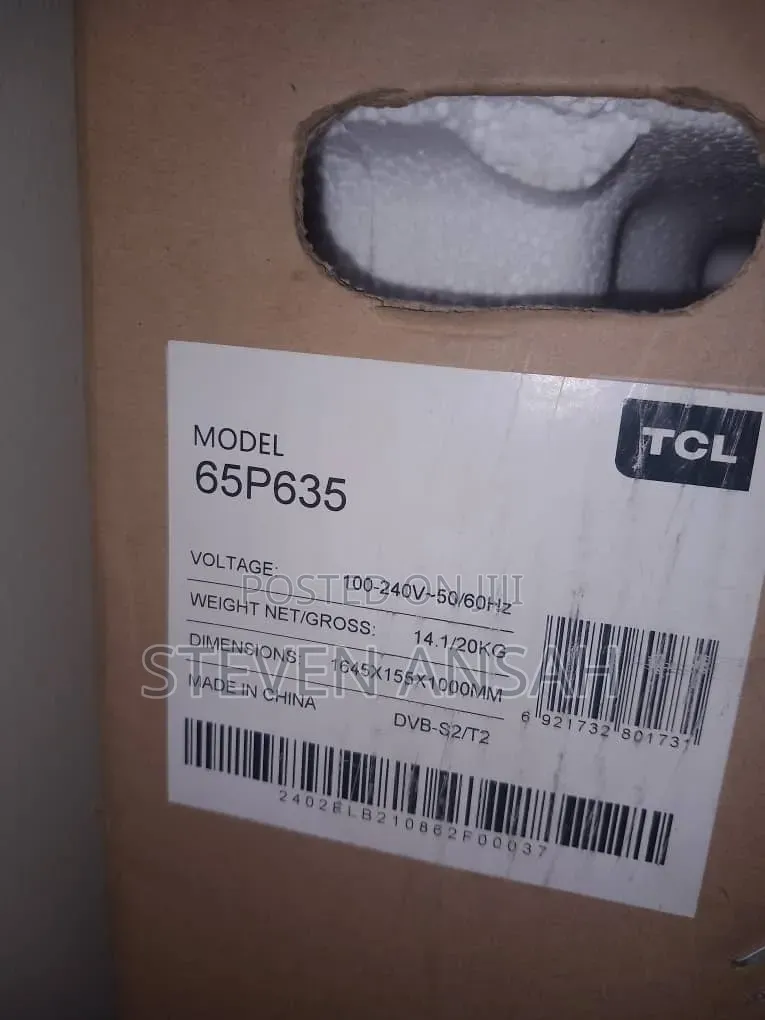TCL 65 Smart TV for Sale.