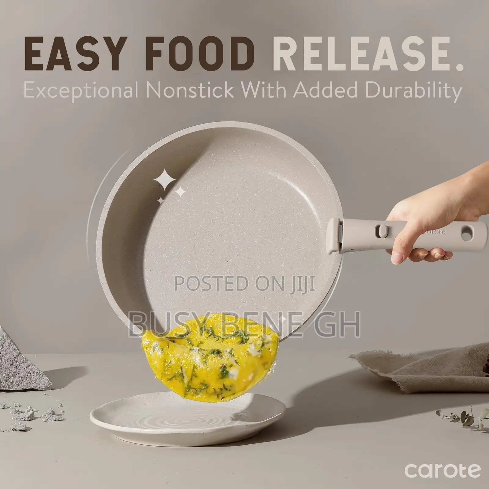 Carote 13-Piece Ceramic Nonstick Cookware Set for All Stoves