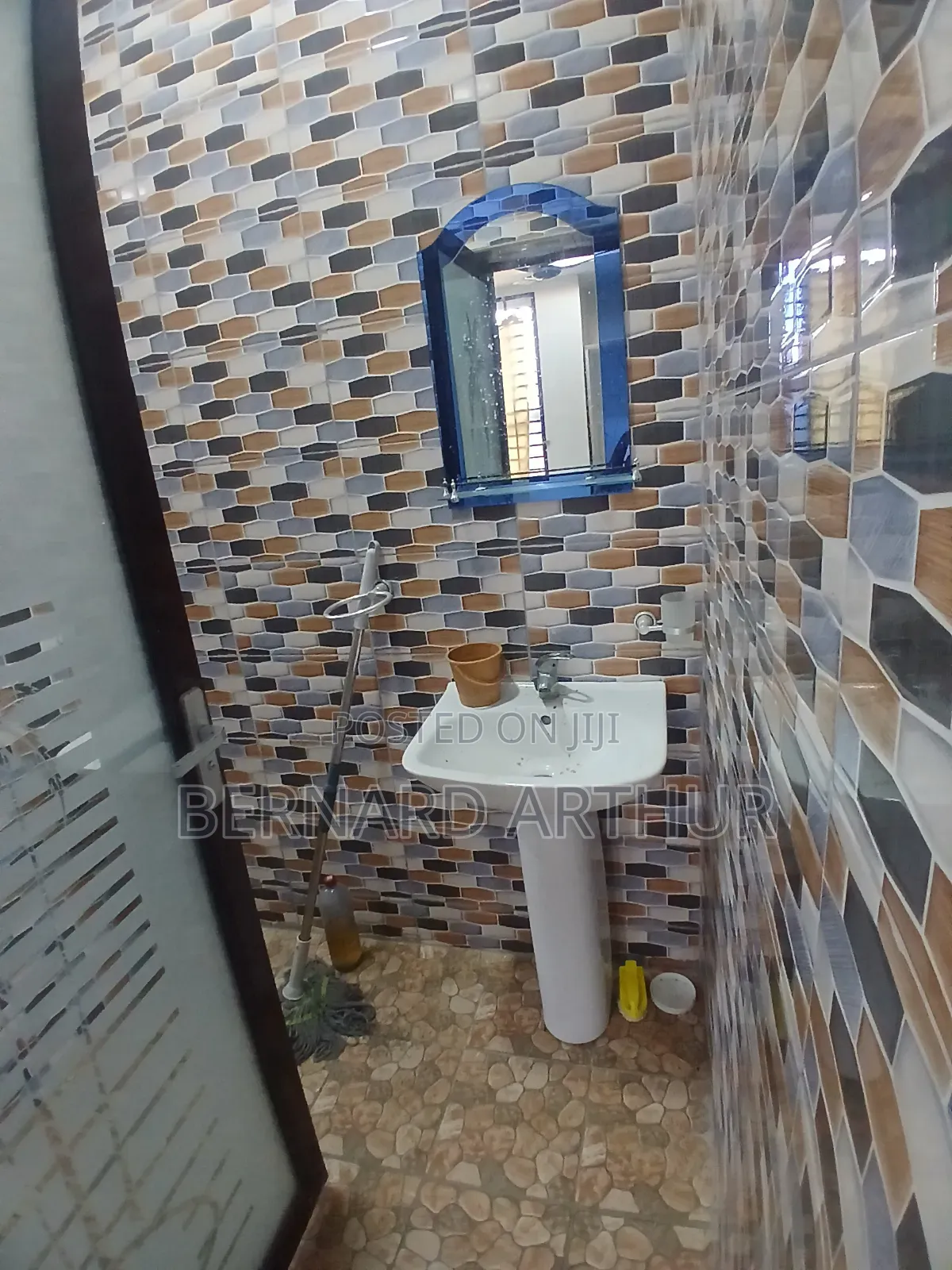 2bdrm House in Bernard Agency, Amasaman for rent