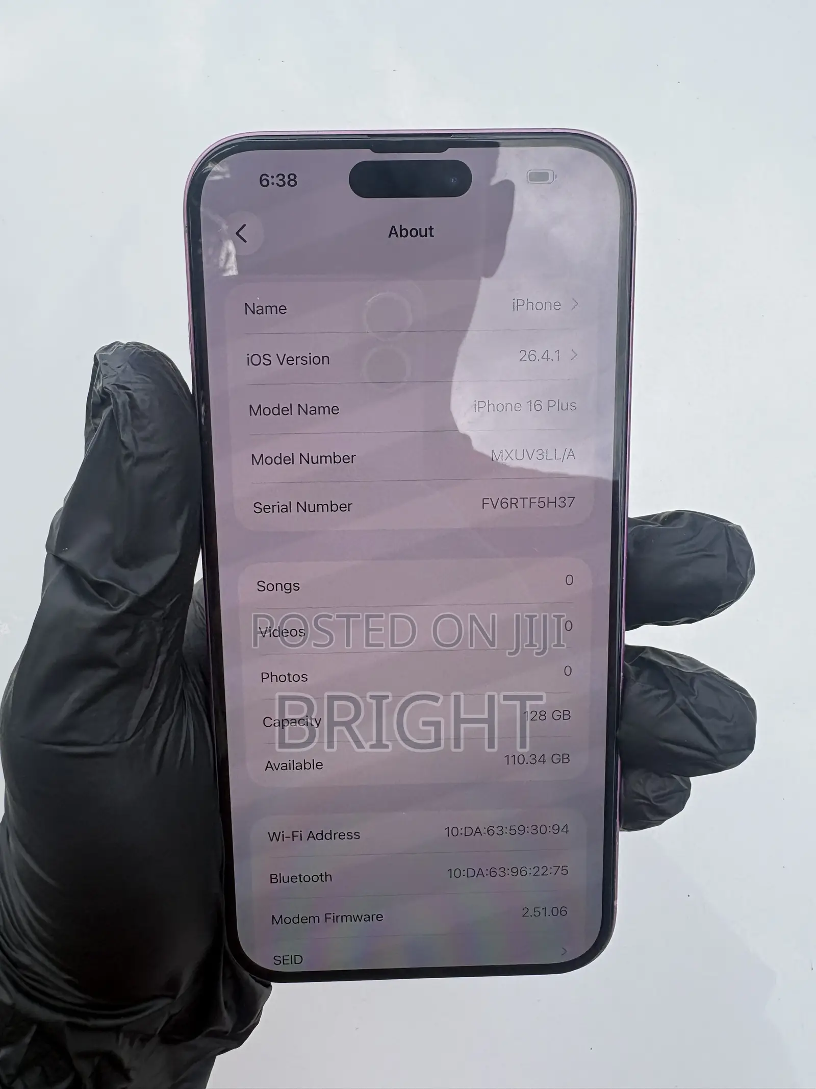 Apple iPhone 16 Plus 128 GB Pink