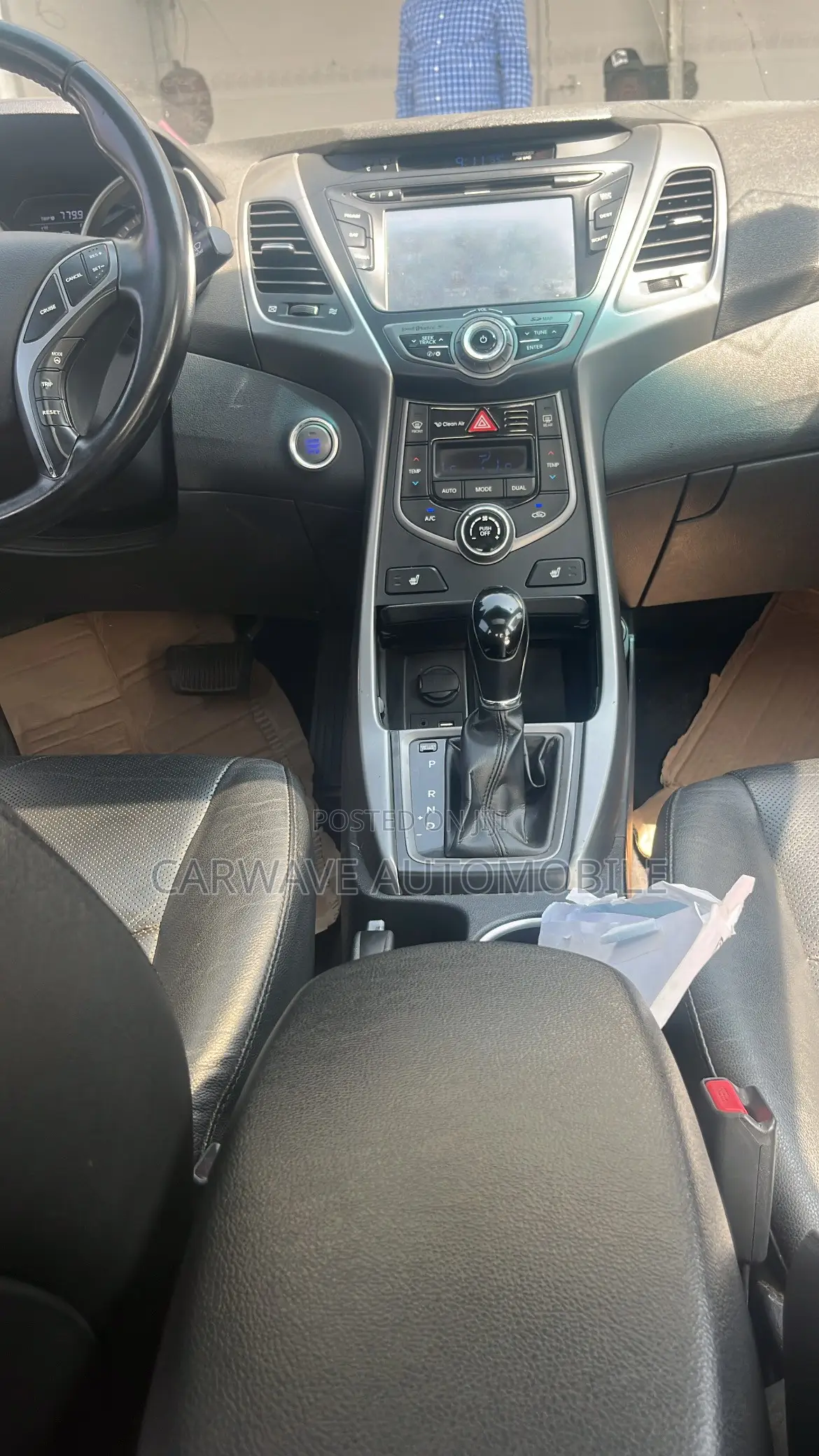 Hyundai Elantra Limited PZEV 4dr Sedan (1.8L 4cyl 6A) 2015 Blue