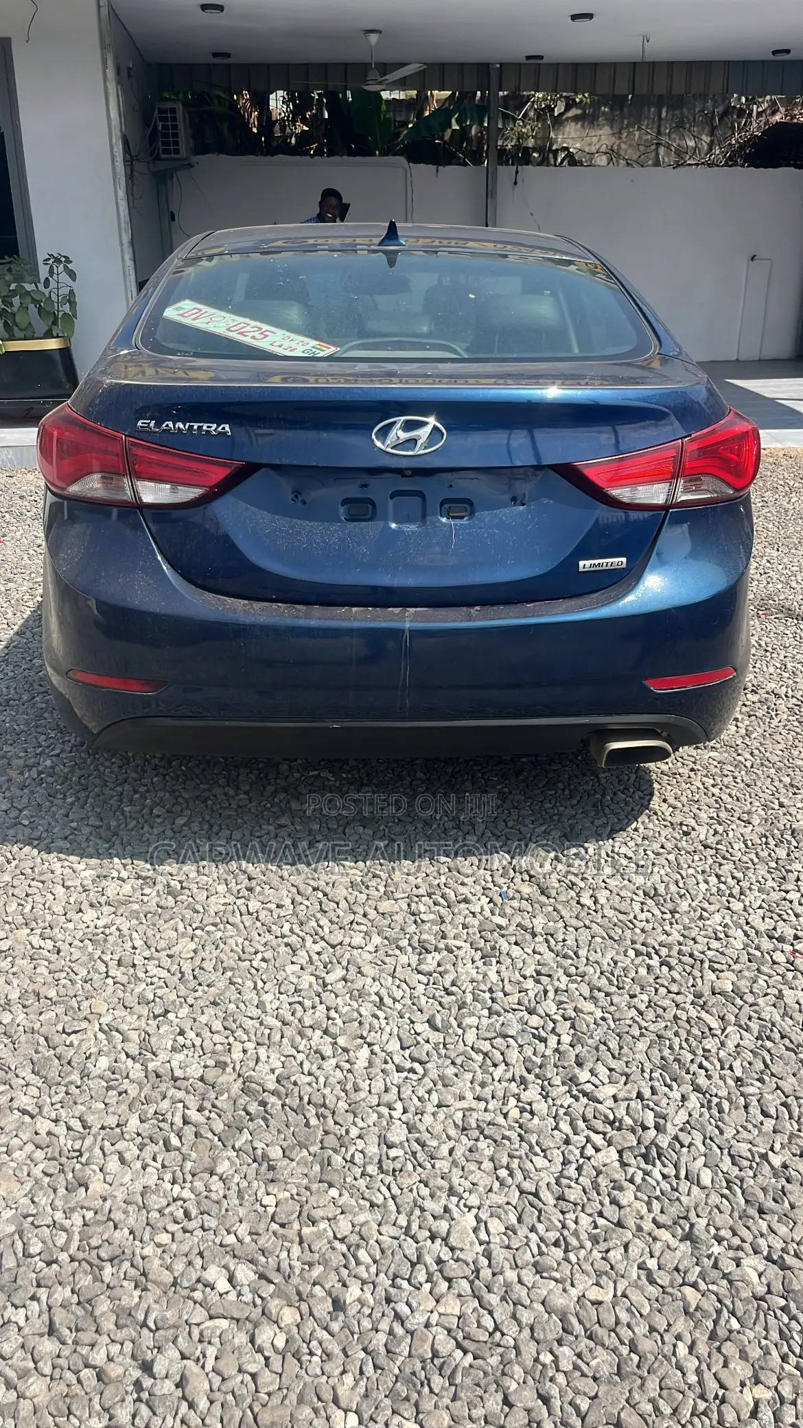 Hyundai Elantra Limited PZEV 4dr Sedan (1.8L 4cyl 6A) 2015 Blue