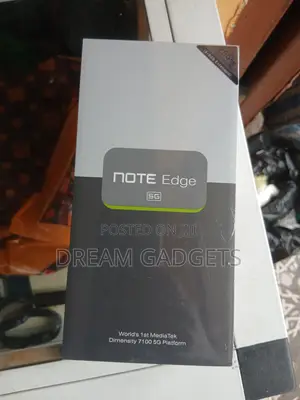 New Infinix Note Edge 256 GB Black