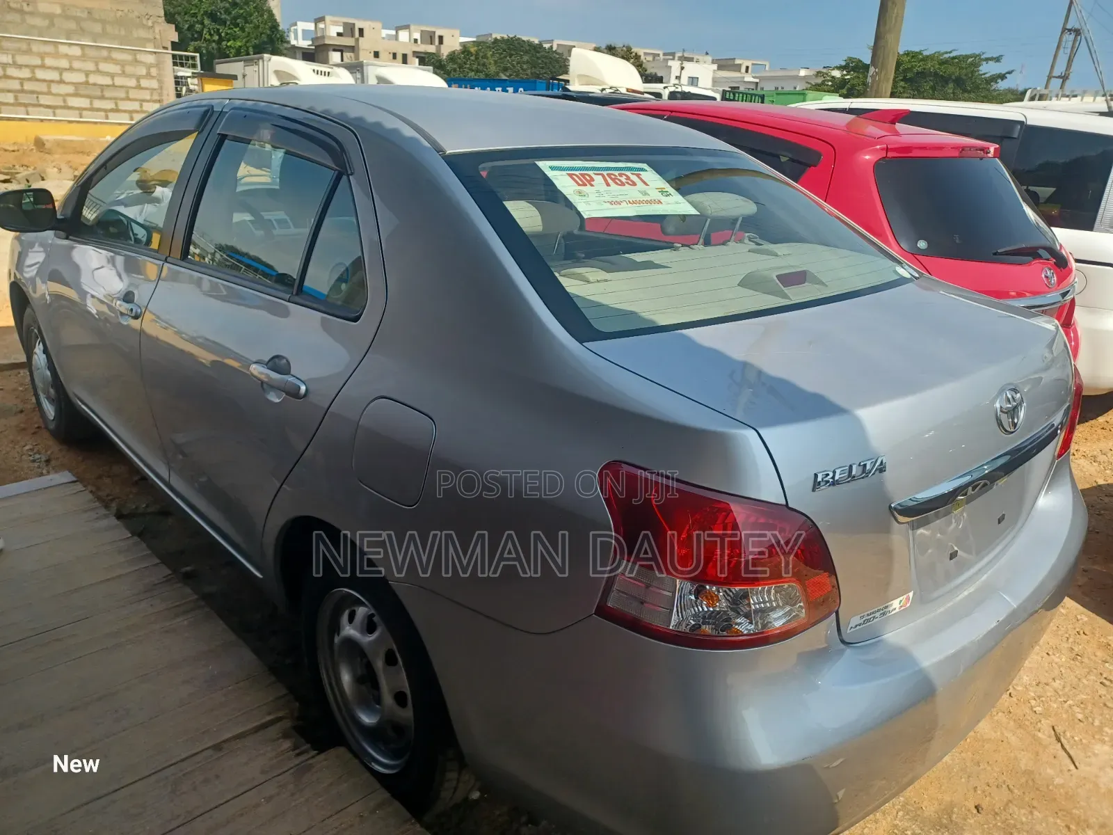 Toyota Belta 2012 Silver