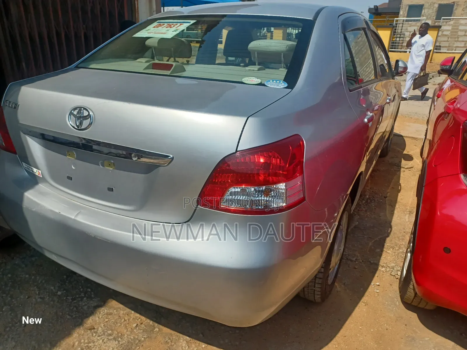 Toyota Belta 2012 Silver