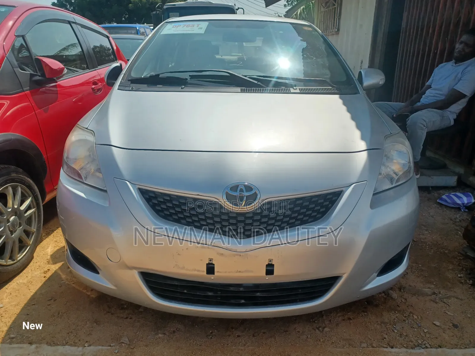Toyota Belta 2012 Silver