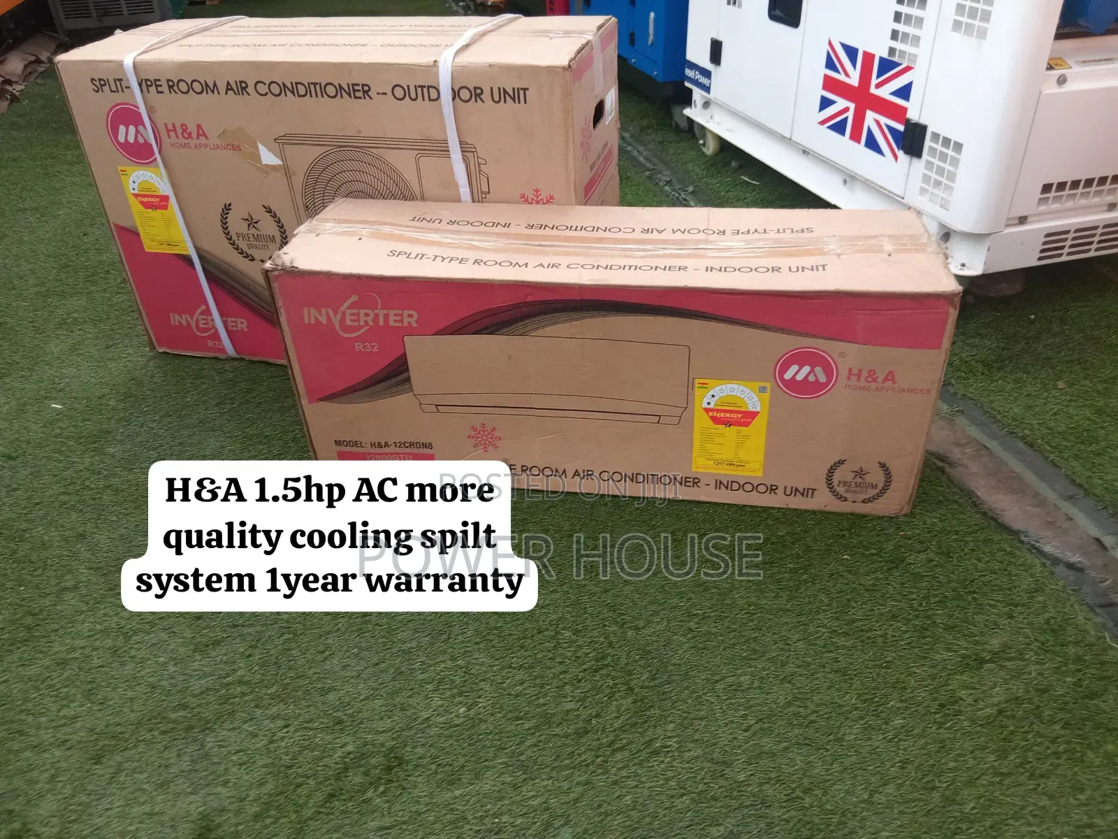 Powerful, Stylish and Reliable 1.5HP Split AC
