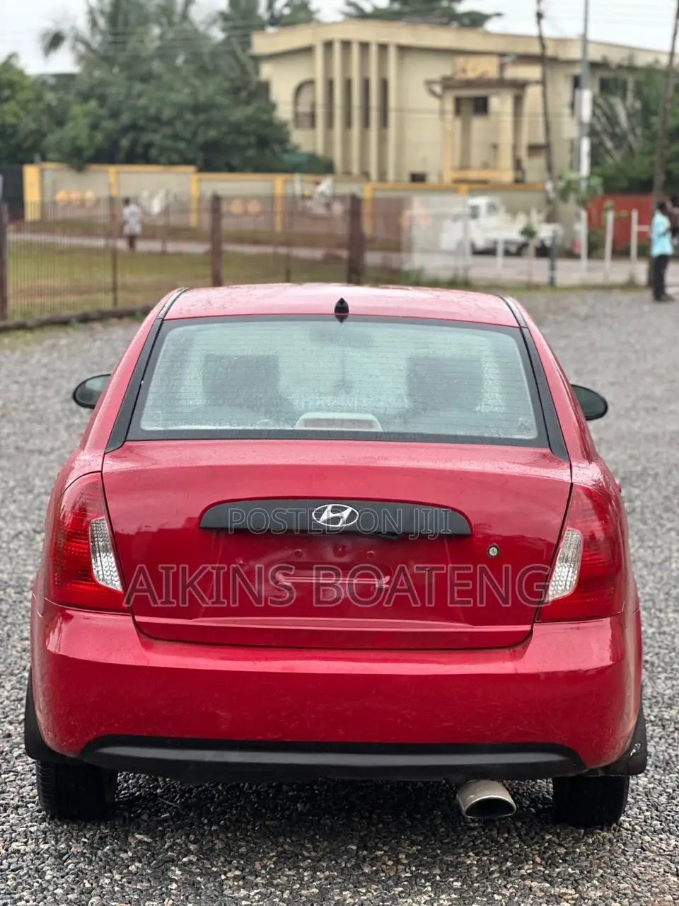 Hyundai Accent 2009 Red