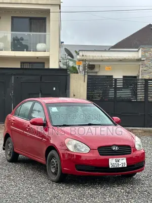 Hyundai Accent 2009 Red